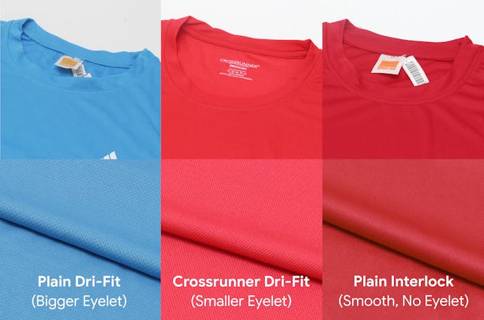 Plain Dri-Fit Round Neck T-Shirt